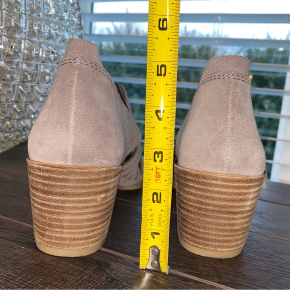 1. State Arnet Stacked Heel booties Suede Gray 9M - Picture 16 of 16